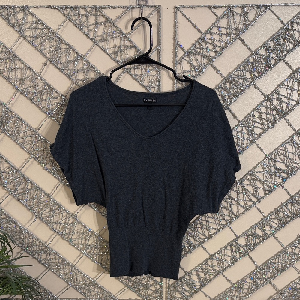 Express deep grey Women's Top